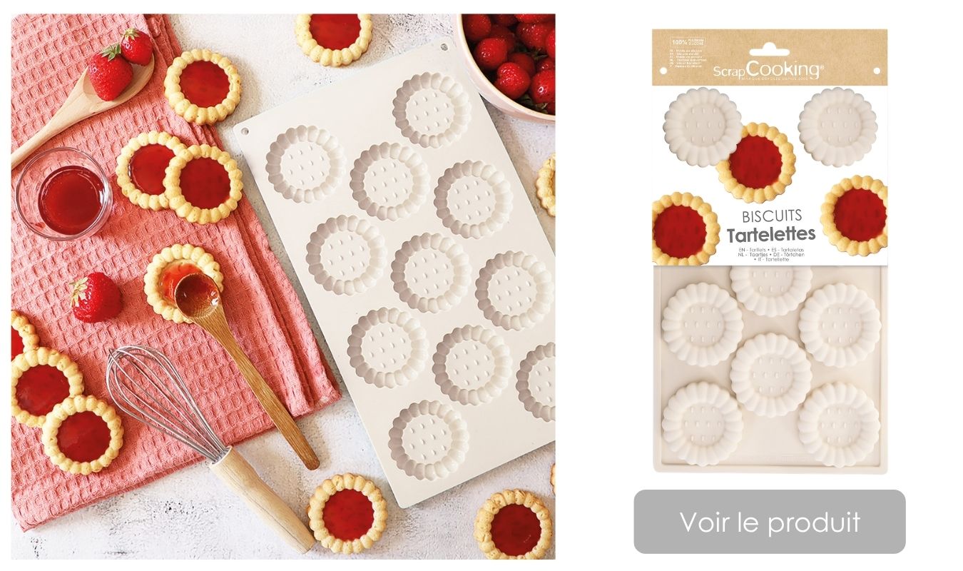 Biscuits tartelette fraise